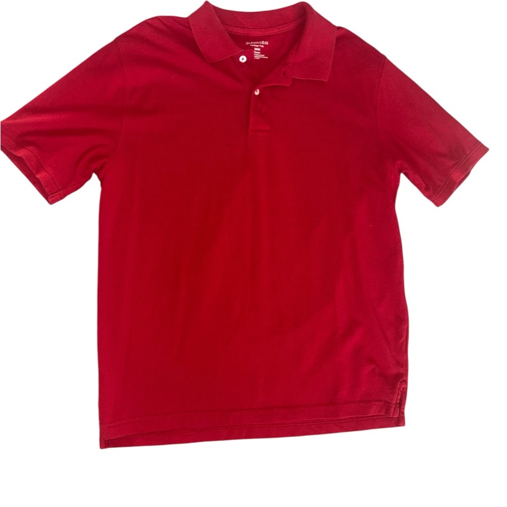 St. John's Bay Men's Red Polo Shirt